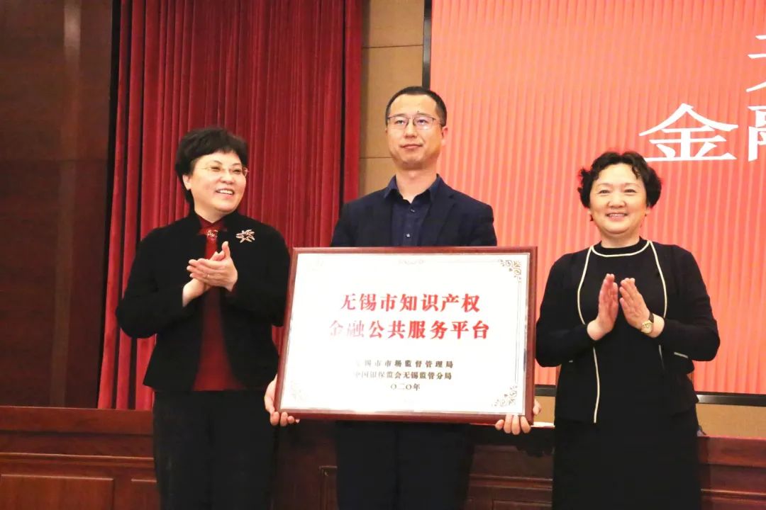 江苏省首个知识产权金融公共服务平台在锡授牌(图2)